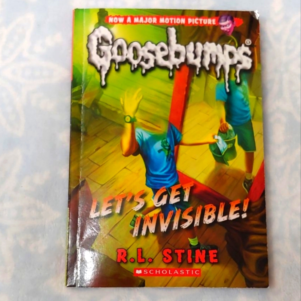 Goosebumps Let's get Invisible by R.S. Stine